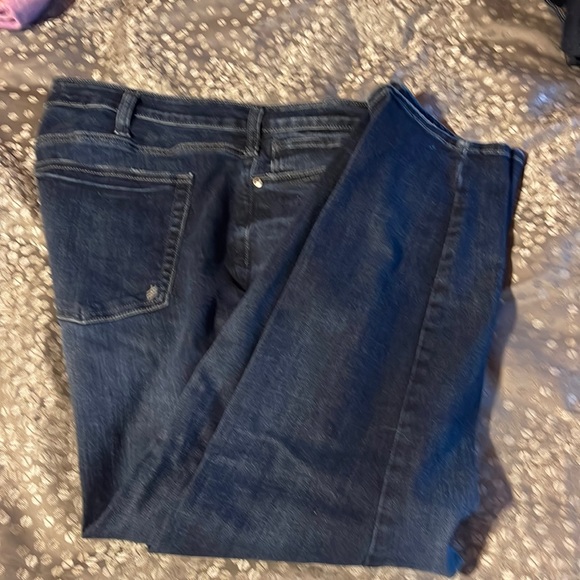 EUC Silver Skinny Jeans - Picture 1 of 6